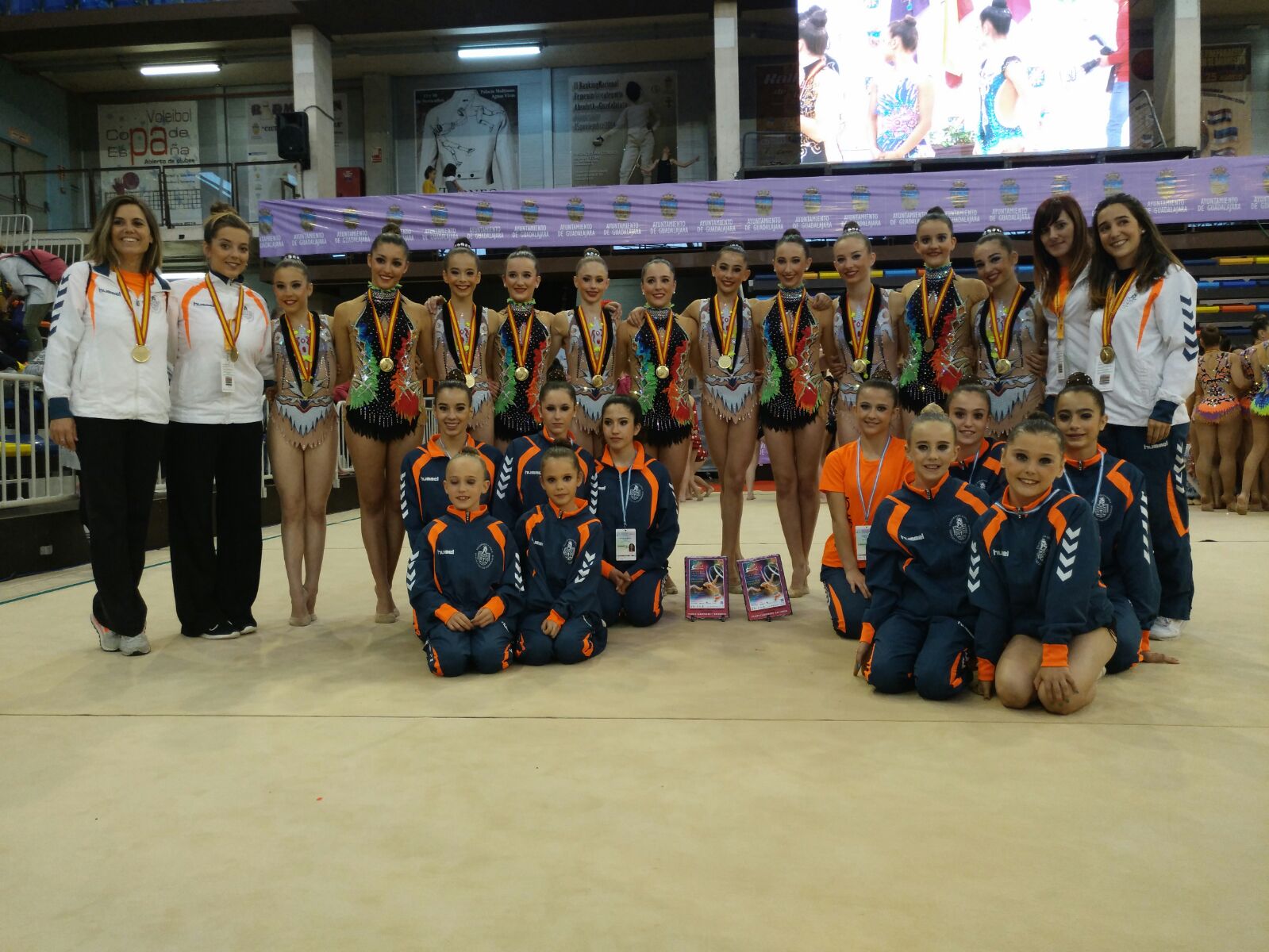 EL CR Alaia logra dos oros en la Copa de España de Conjuntos en categoría junior y primera